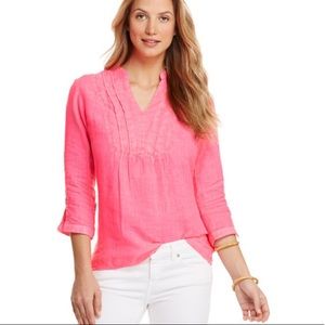 Vineyard Vines Linen Tunic Top